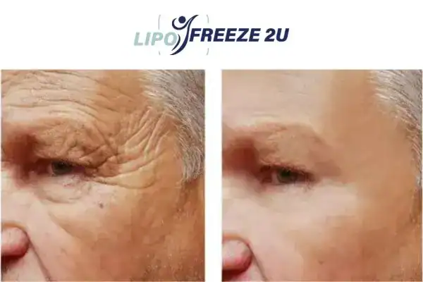 Mens before and after Morpheus 8 Braintree results.