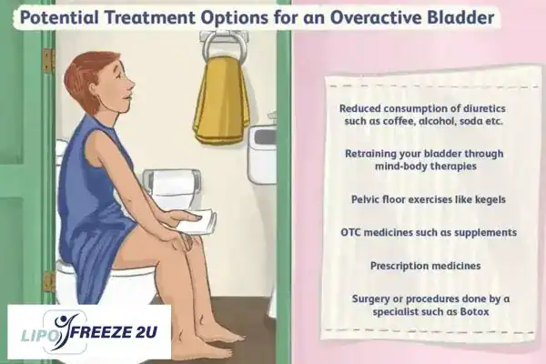image of woman on toilet because of an overactive bladder Braintree
