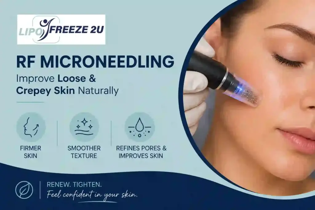 Can RF Microneedling Help Improve Loose and Crepey Skin Braintree?